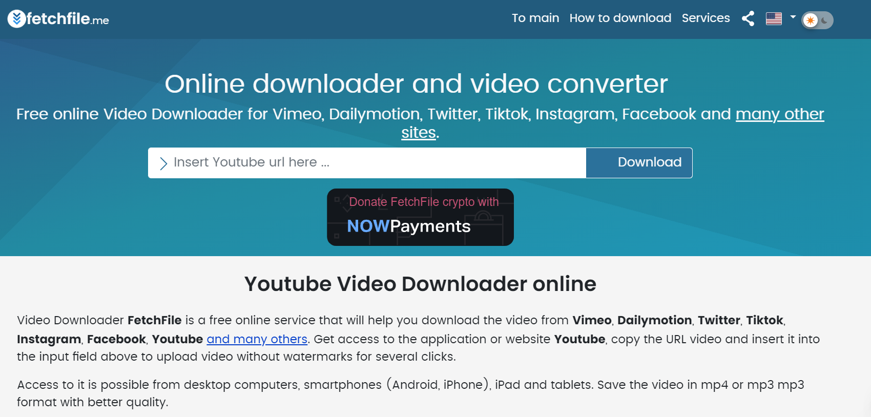 Free Online Xhamster Online Downloader-FetchFile