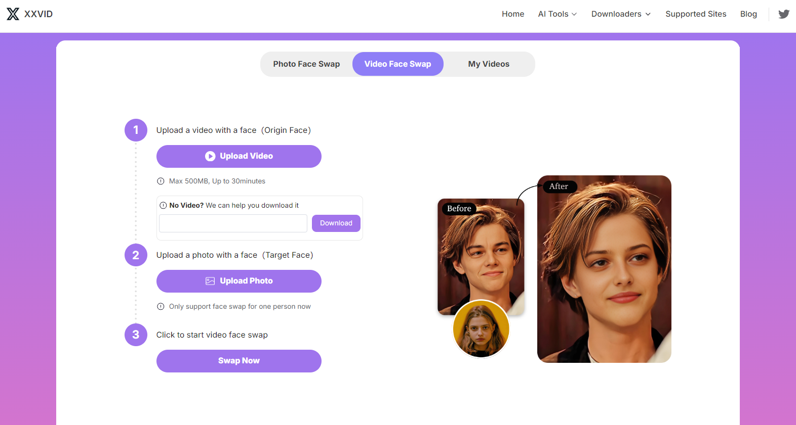 free online face swap tool-xxvid